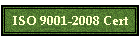 ISO 9001-2008 Cert